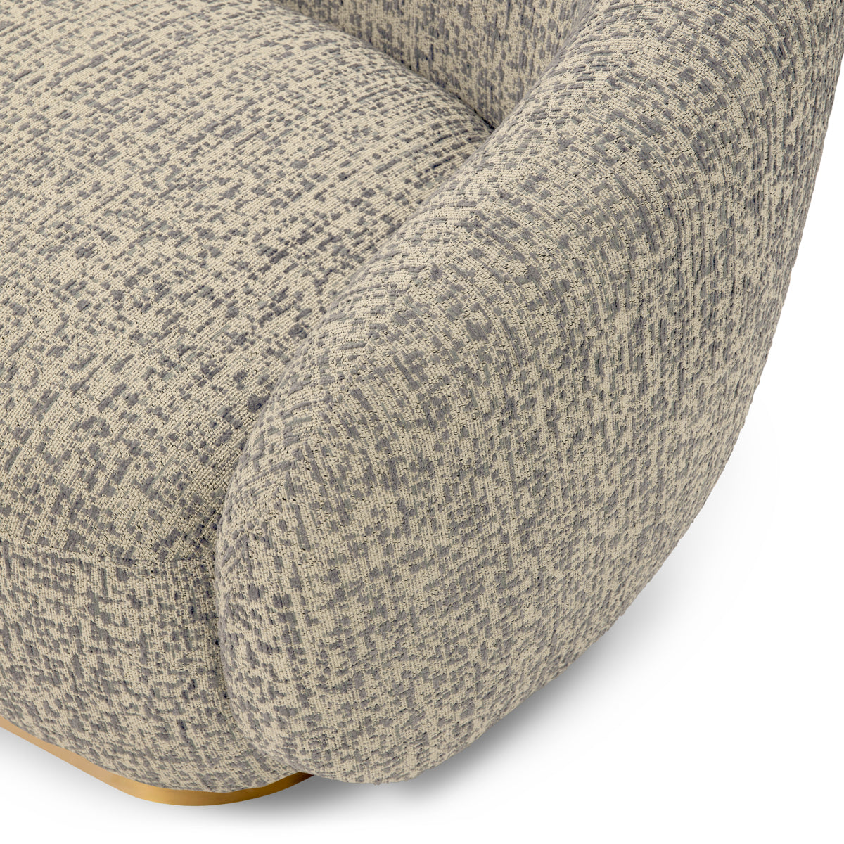 Brass Base Upholstered Sofa Brice | D | Eichholtzmh.com