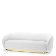Brass Base Upholstered Sofa Brice | A | Eichholtzmh.com