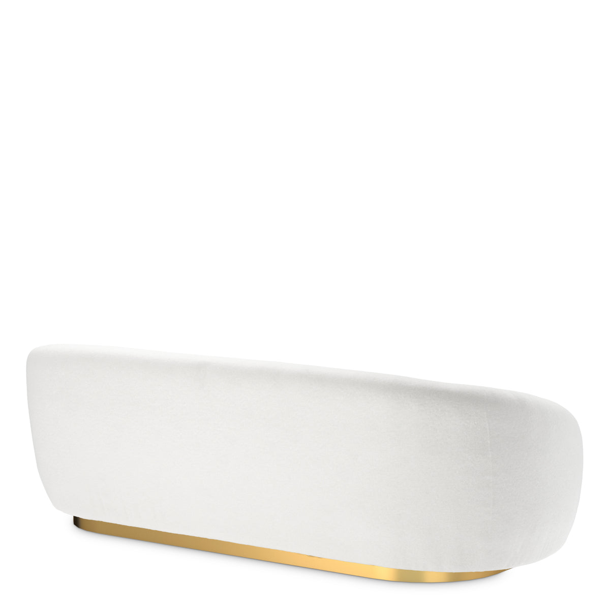 Brass Base Upholstered Sofa Brice | A | Eichholtzmh.com
