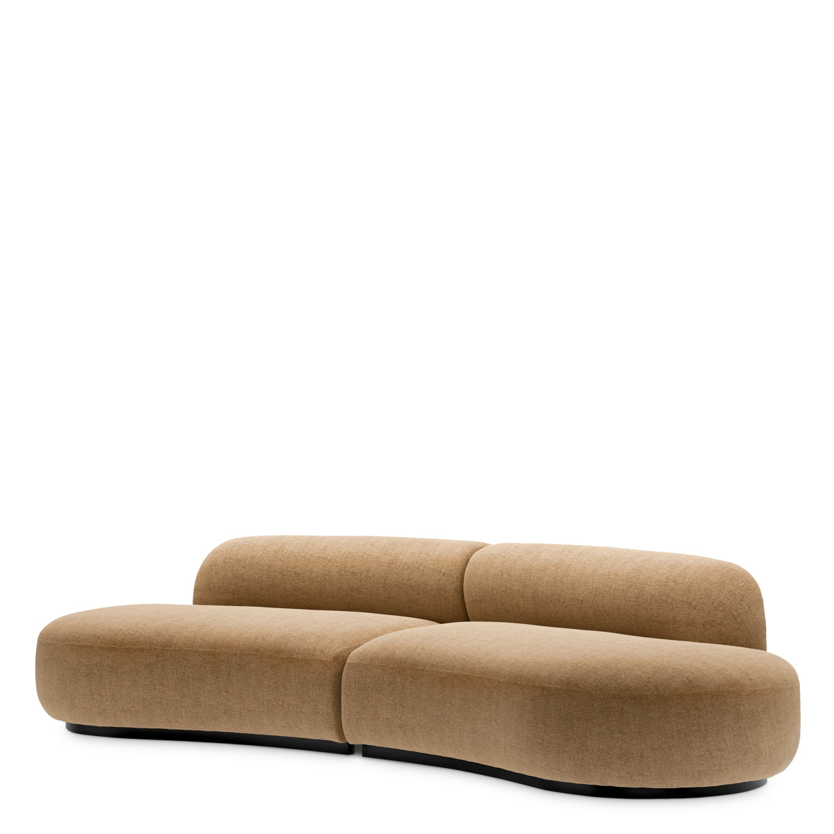 Fabric Curved Sofa S Bjorn | A | Eichholtzmh.com