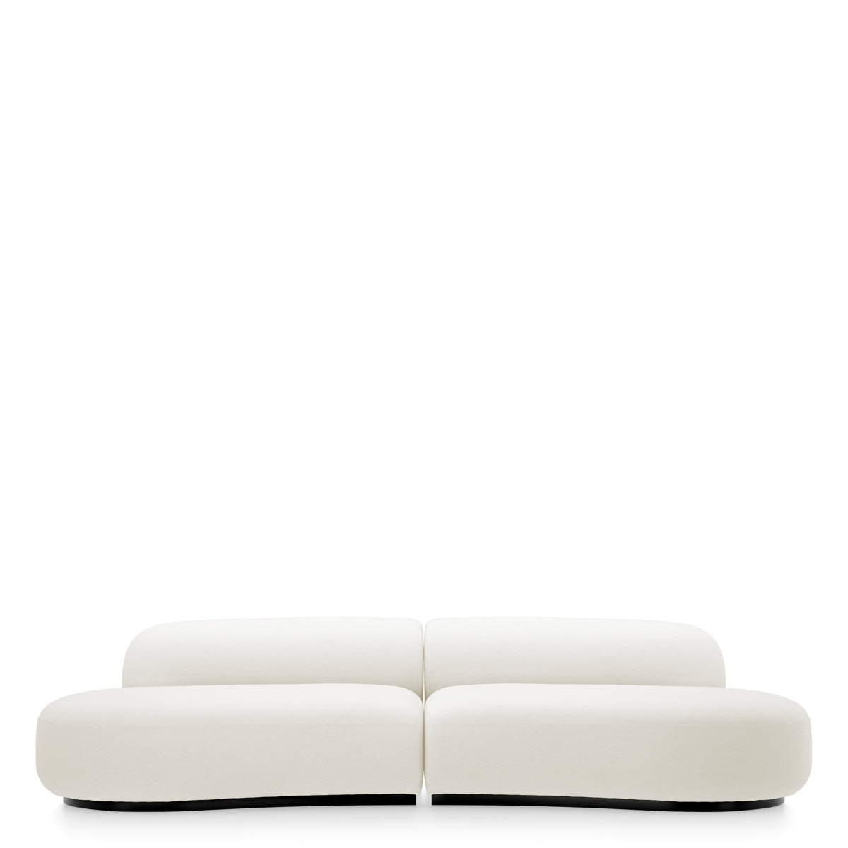 Fabric Curved Sofa S Bjorn | A | Eichholtzmh.com