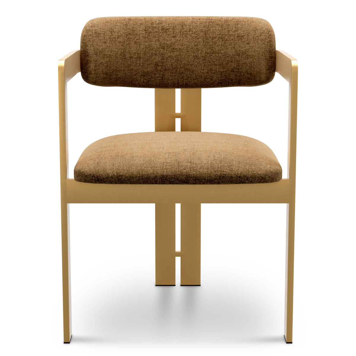 Camel Upholstered Dining Chair Donato