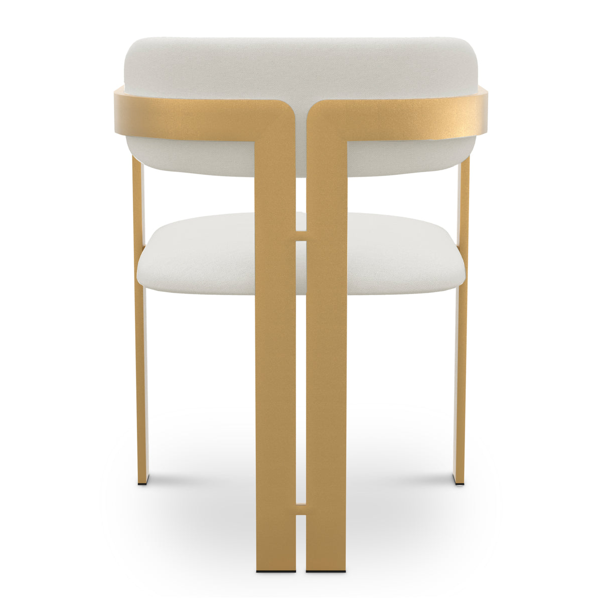White Upholstered Dining Chair Donato