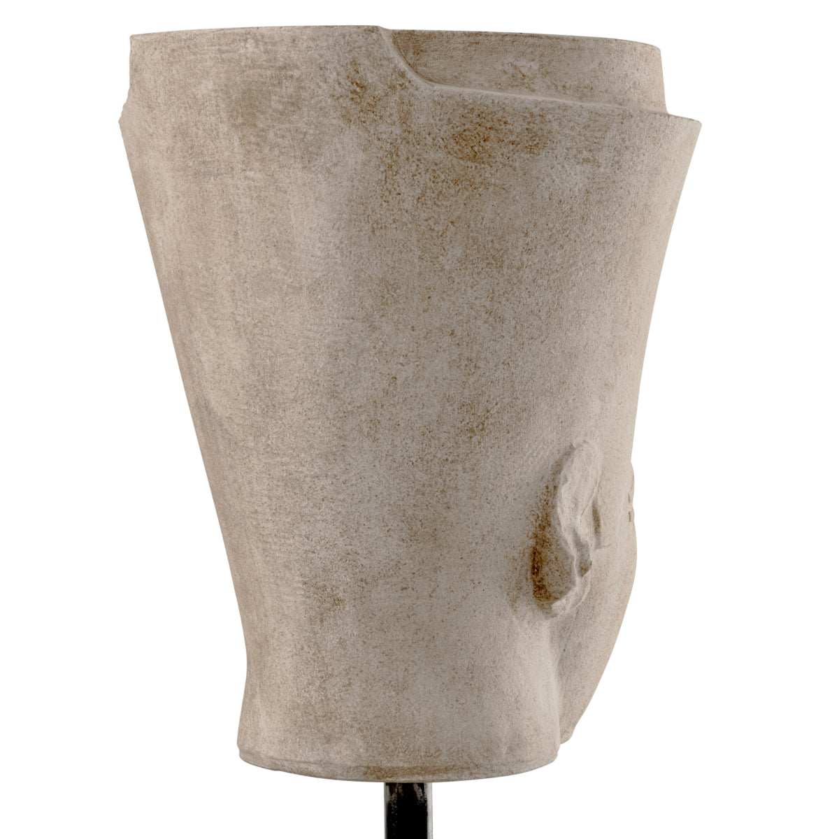 Carved Sandstone Statue Bust of Hatshepsut | Eichholtzmh.com