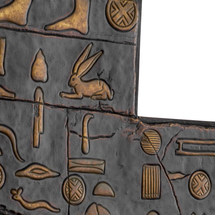 Wall Object Akhtihotep bronze finish