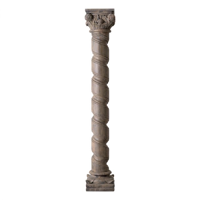 Column Veneto antique finish