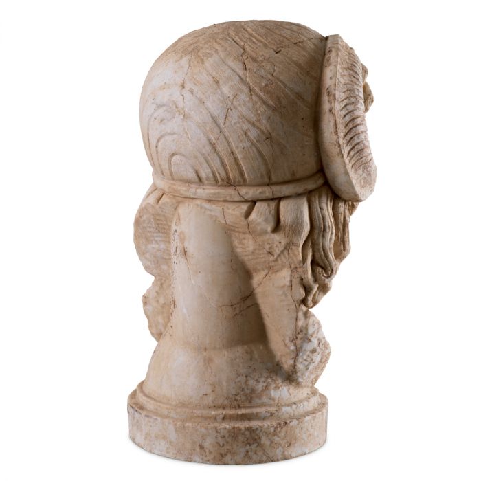 Statue Zeus marble antique look