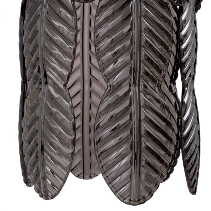 Chandelier Sahure S brushed brass finish