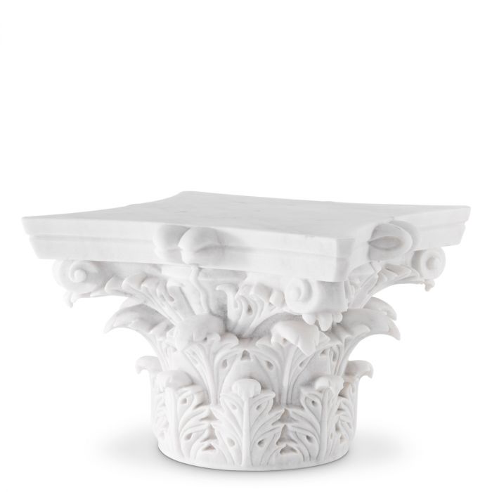 Coffee Table Acanthus white marble