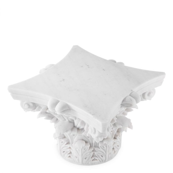 Coffee Table Acanthus white marble