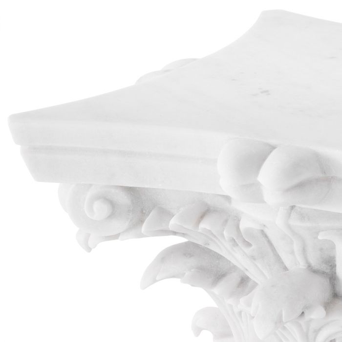 Coffee Table Acanthus white marble