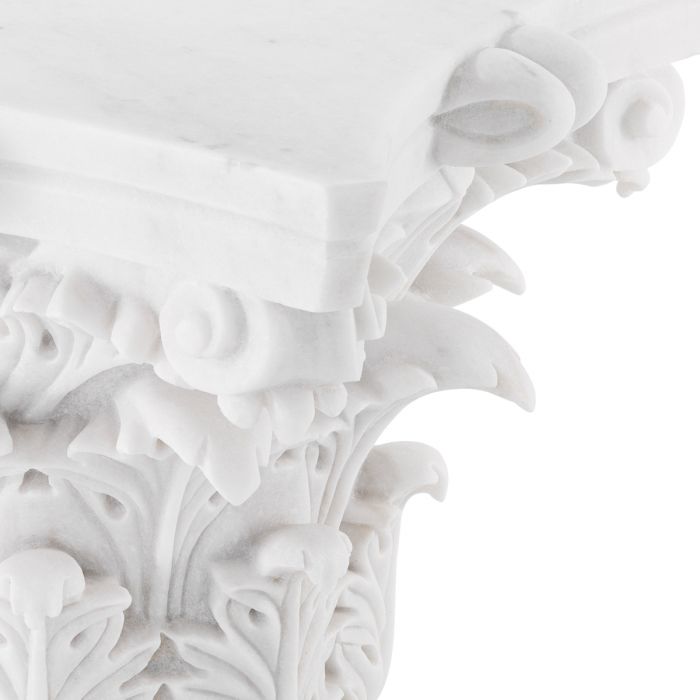 Coffee Table Acanthus white marble