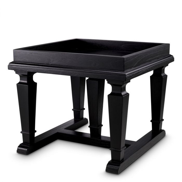 Side Table Americana black finish