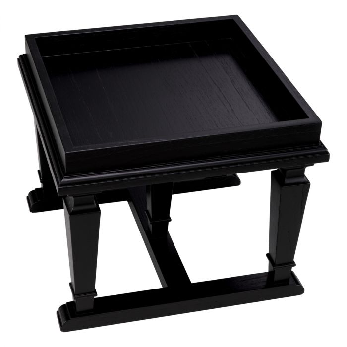 Side Table Americana black finish