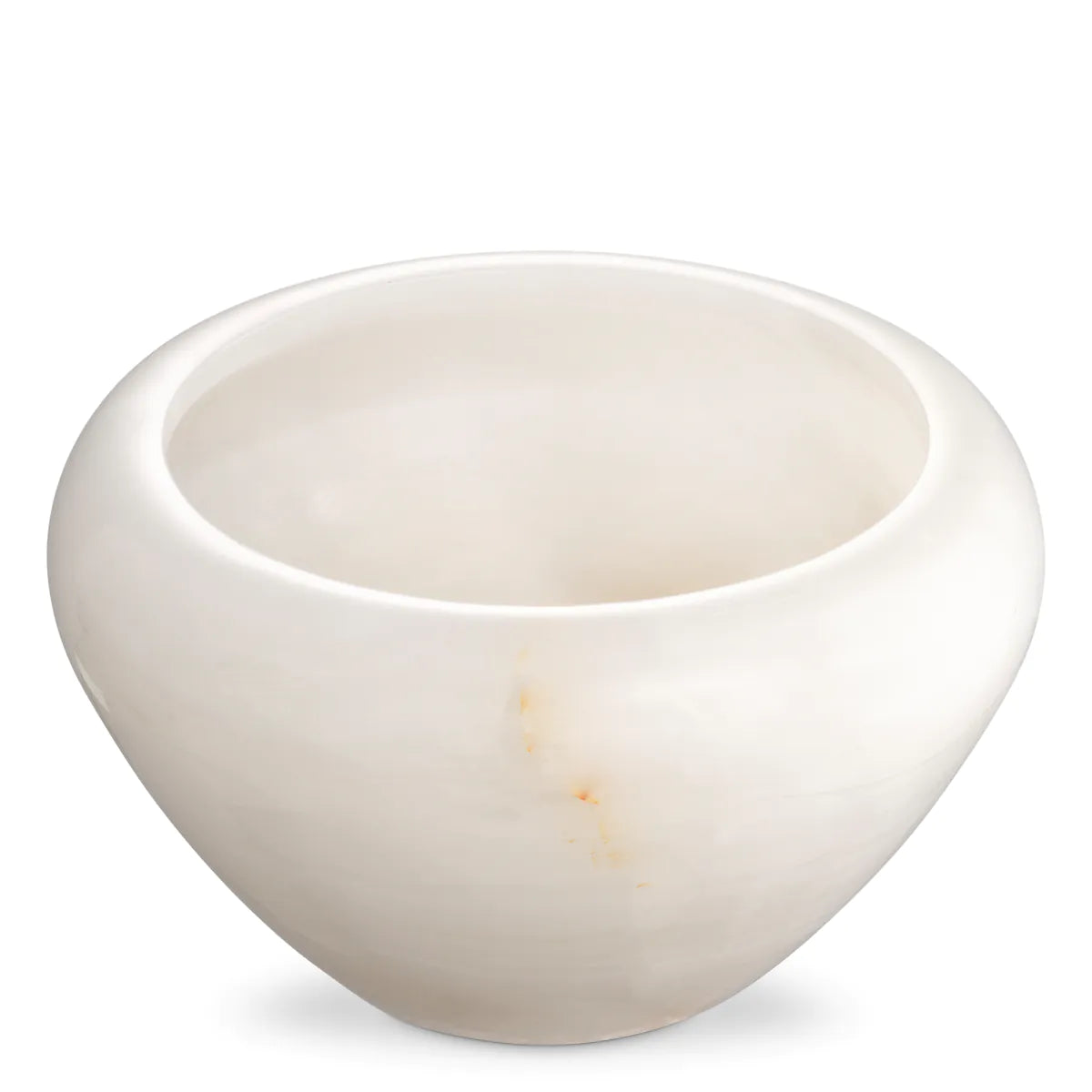 Natural Round Onyx Vase Fayum | Eichholtzmh.com