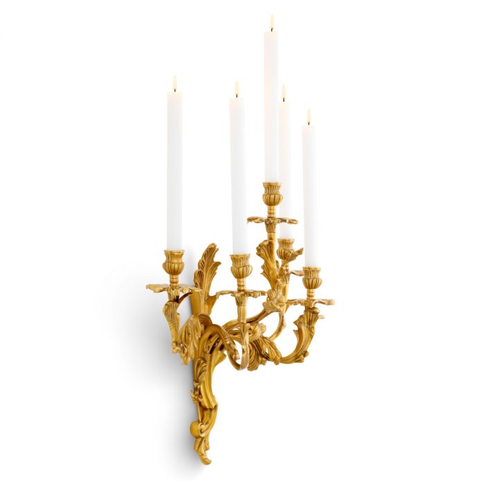 Wall Element Lumière antique gold finish