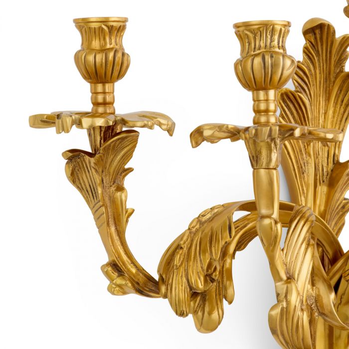 Wall Element Lumière antique gold finish