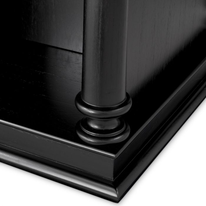 Center Library Table black finish