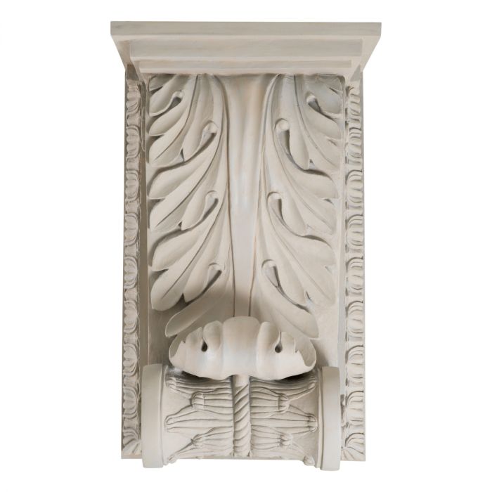 Wall Object Acanthus Scroll antique look finish