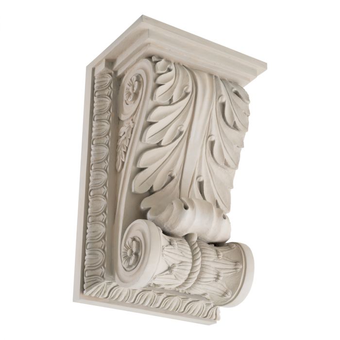 Wall Object Acanthus Scroll antique look finish