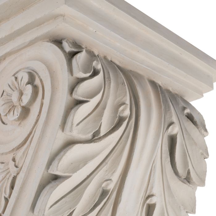 Wall Object Acanthus Scroll antique look finish