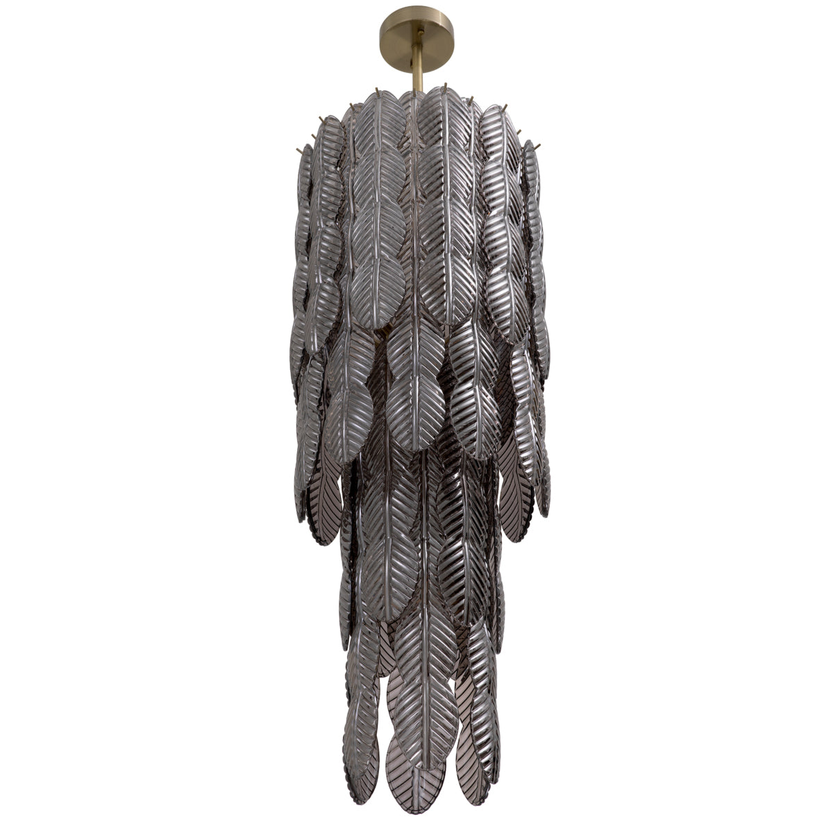 Smoke Glass Palm Chandelier Sahure | Eichholtzmh.com