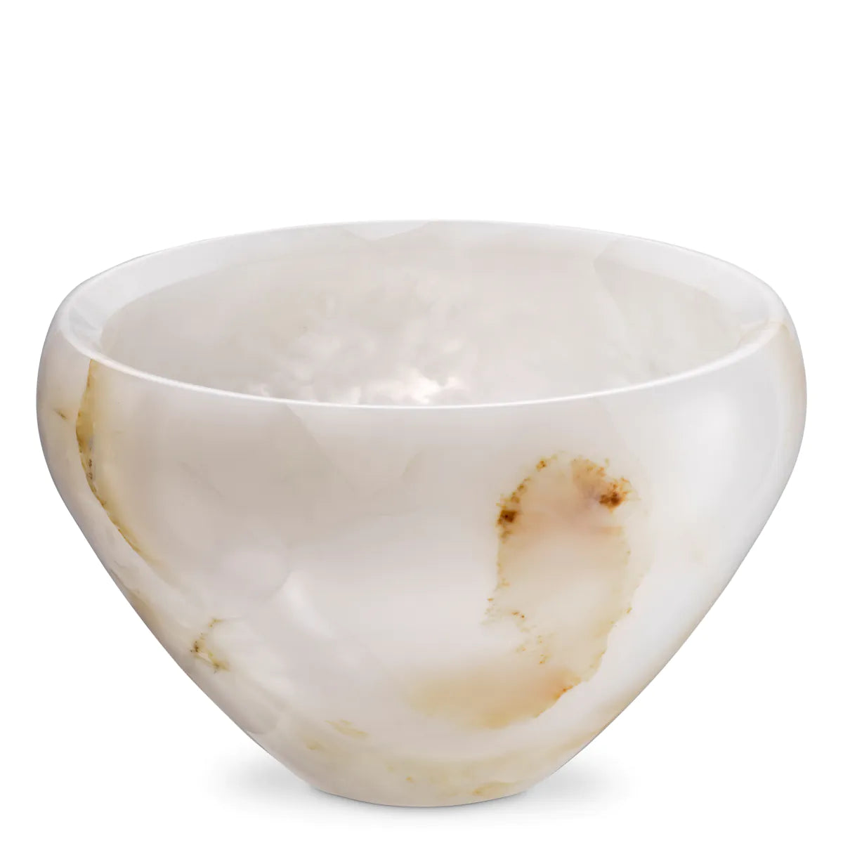 Natural Round Onyx Vase Fayum | Eichholtzmh.com