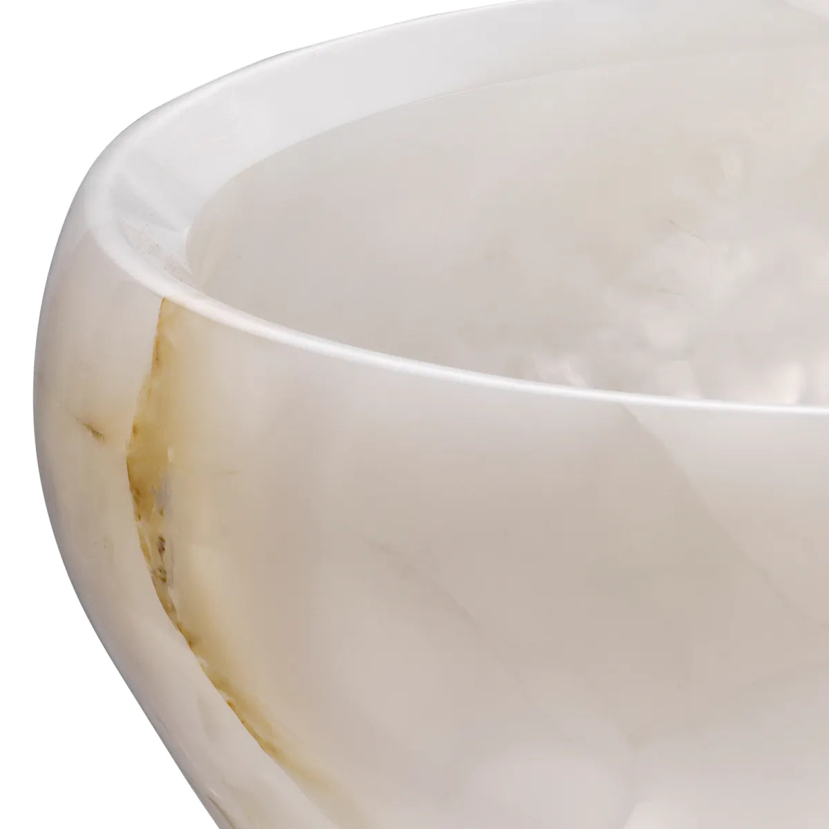 Natural Round Onyx Vase Fayum | Eichholtzmh.com
