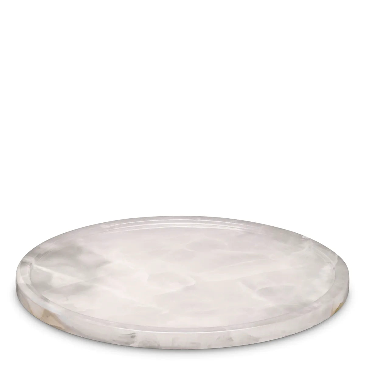 Natural Round Onyx Tray Haraga | Eichholtzmh.com