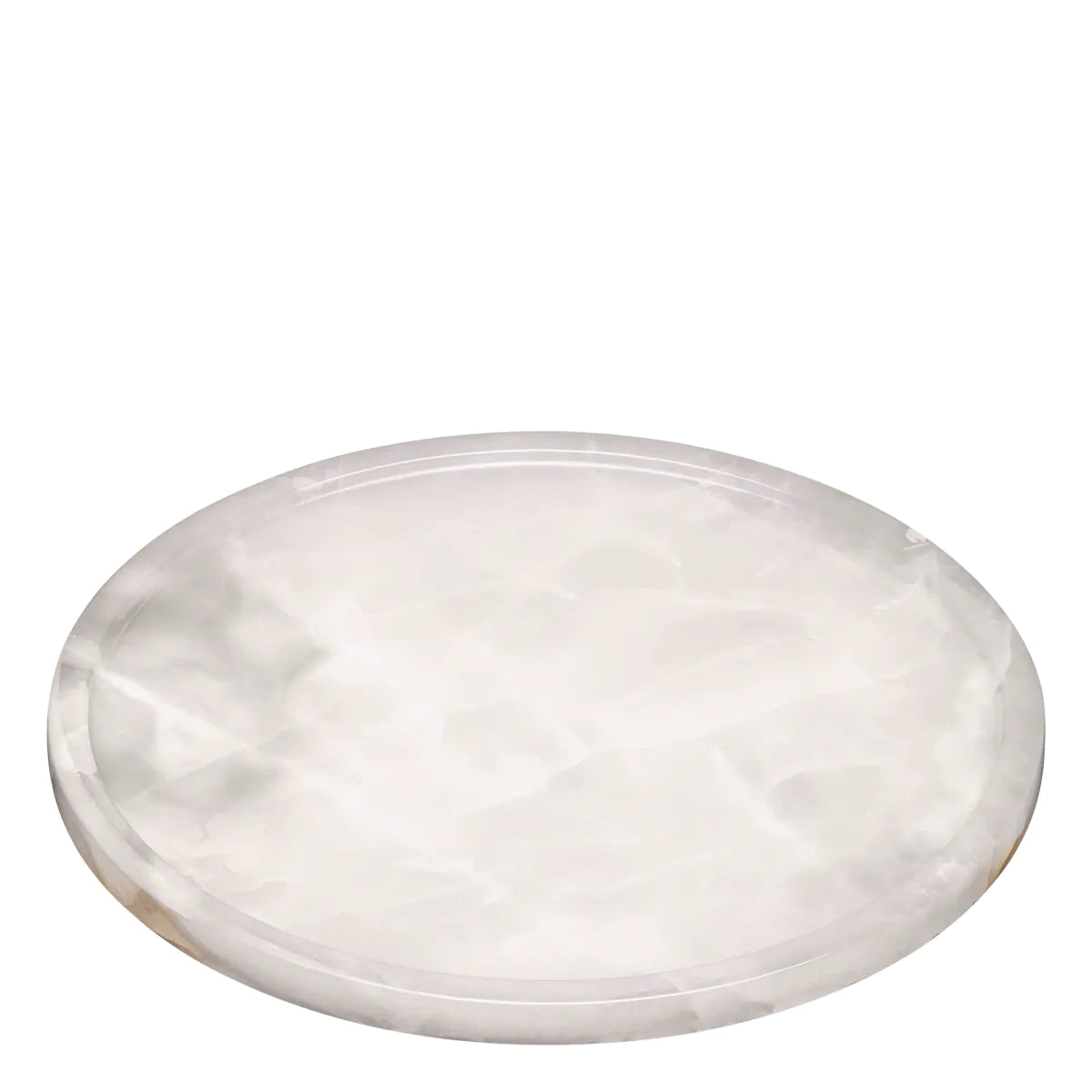 Natural Round Onyx Tray Haraga | Eichholtzmh.com
