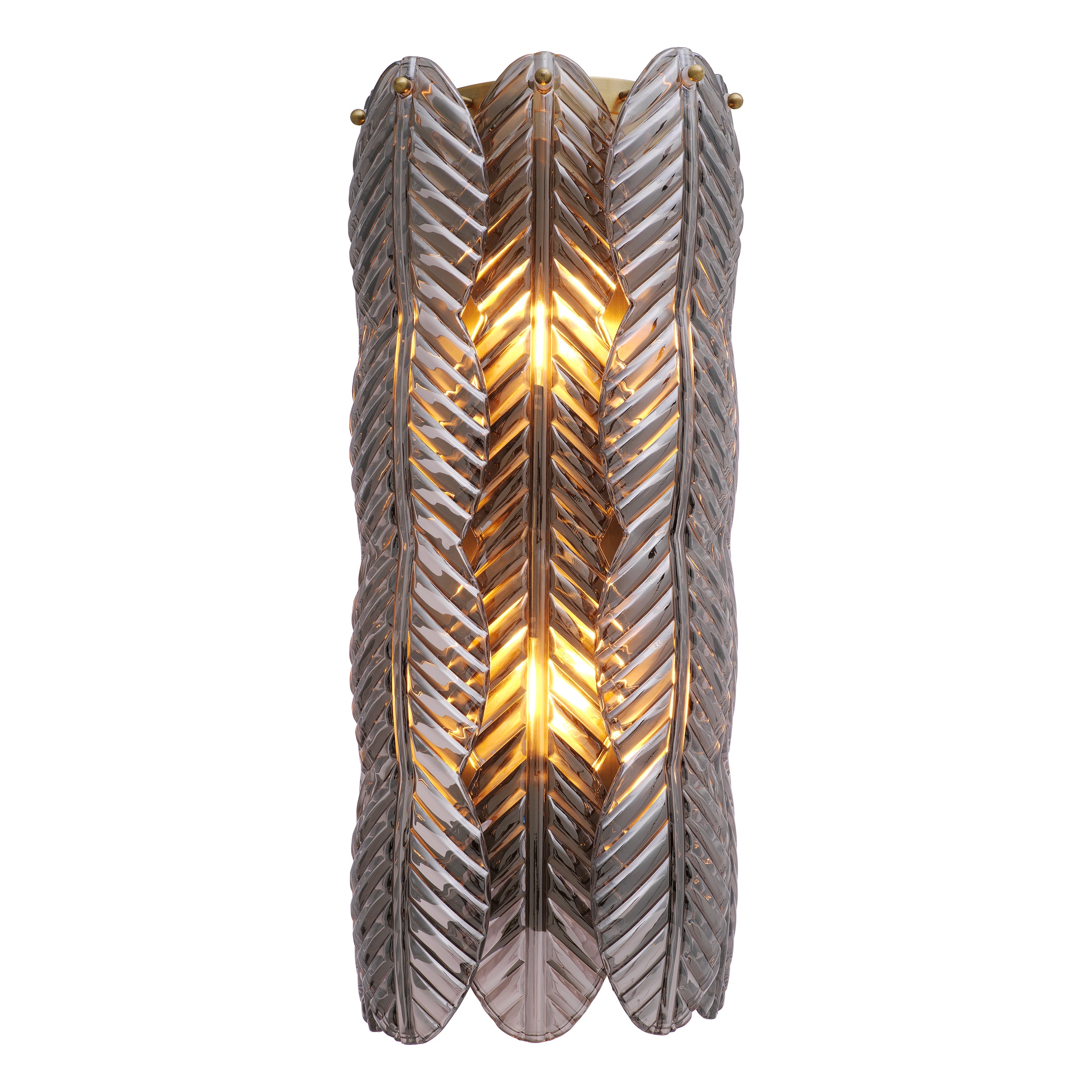 Smoke Glass Wall Lamp Sahure | Eichholtzmh.com