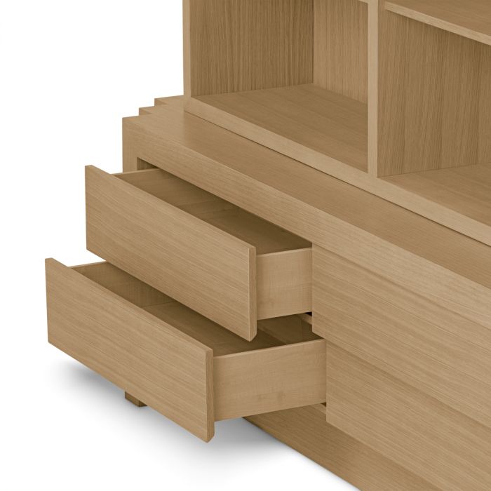 Cabinet Metropolitan L natural oak veneer