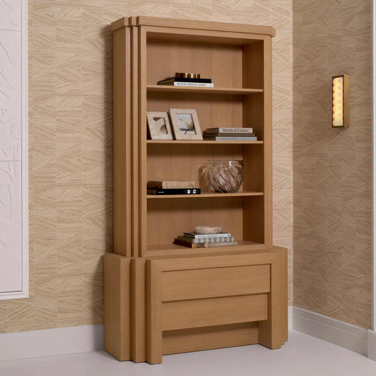 Oak Display Cabinet S Metropolitan | Eichholtzmh.com 