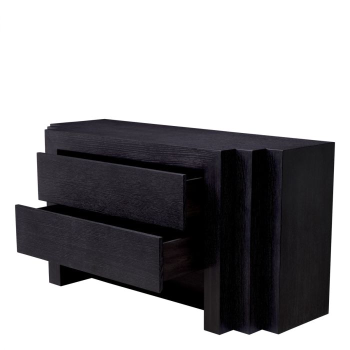 Dresser Metropolitan S charcoal grey oak veneer