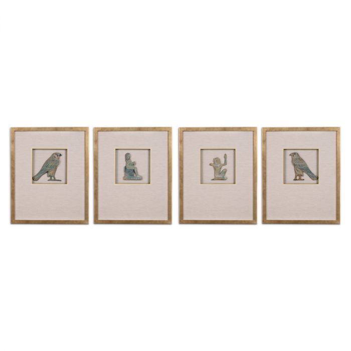 Wall Art Inlay Hermopolis set of 4