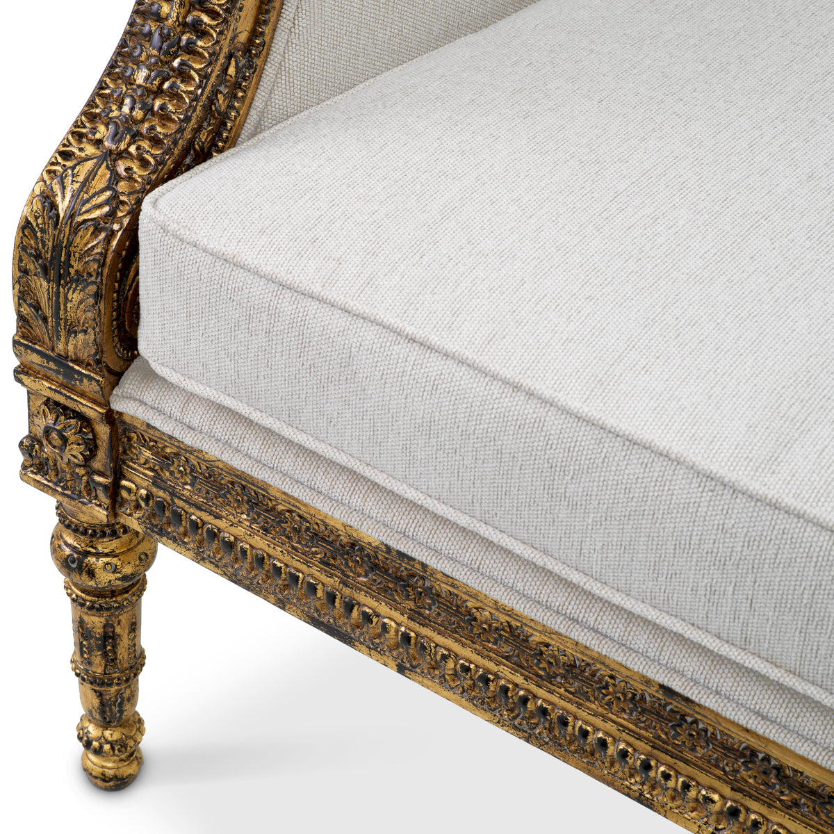 Antique Gold Accent Chair Georges Jacob | Eichholtzmh.com