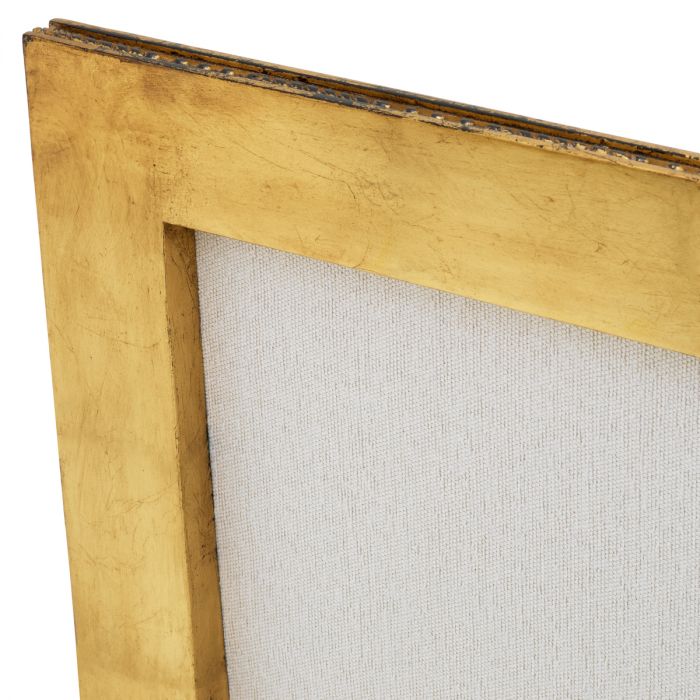 Chair Georges Jacob gold finish sentier cream