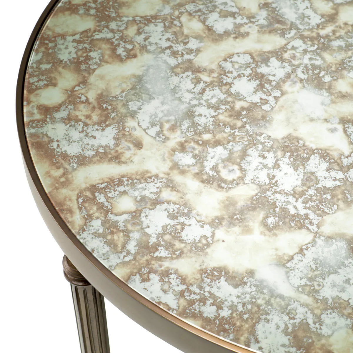Bronze Round Side Table Bowery | Eichholtzmh.com
