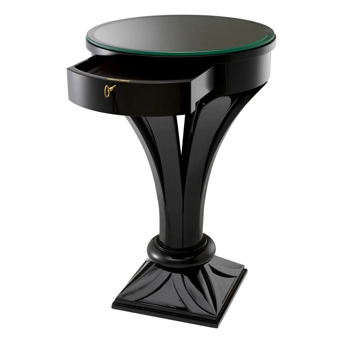 Round Glass Side Table Aswan | Eichholtzmh.com