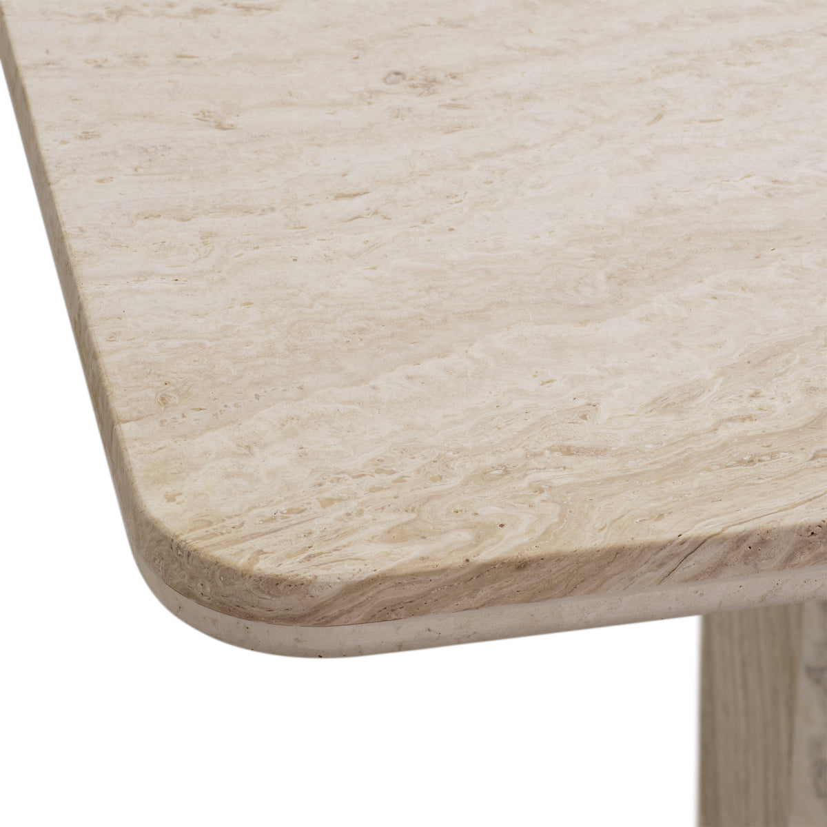 Natural Travertine Dining Table Piazza | Eichholtzmh.com