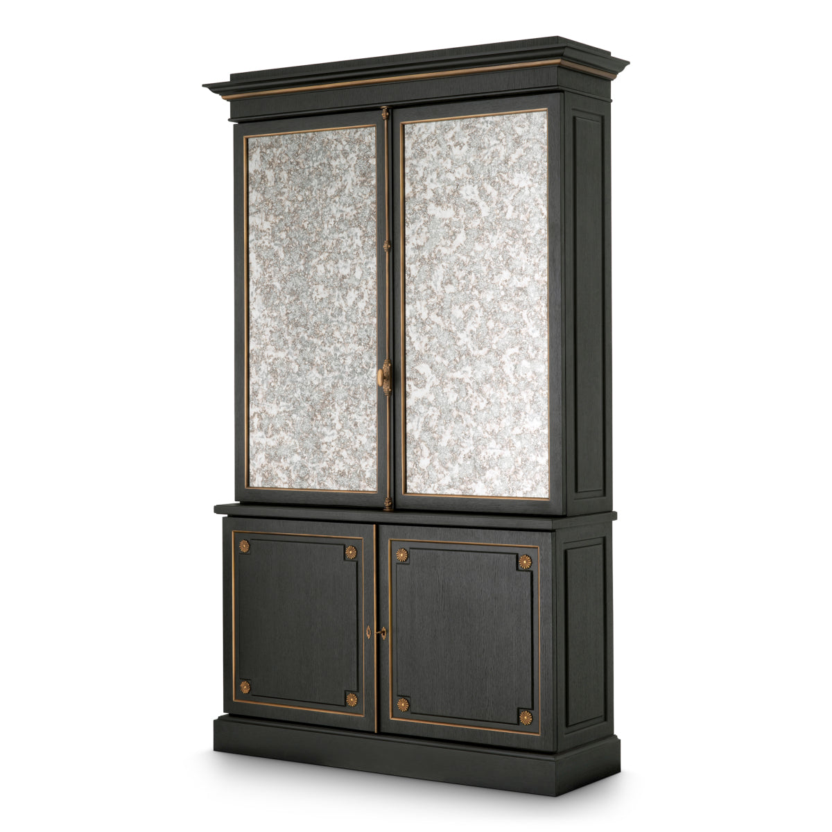 Antiqued Mirror Bar Cabinet Kellam | Eichholtzmh.com