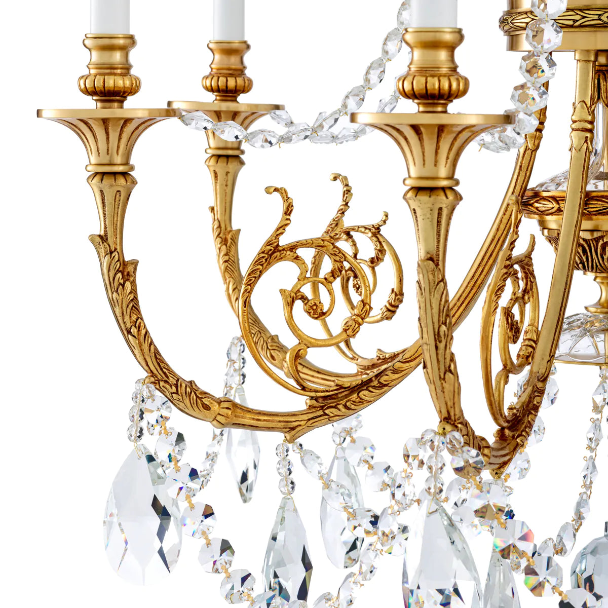 Mid-Century Crystal Chandelier Duvaux | Eichholtzmh.com