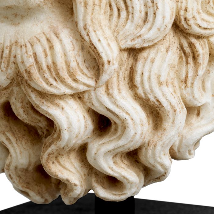 Bust Hermes marble antique look