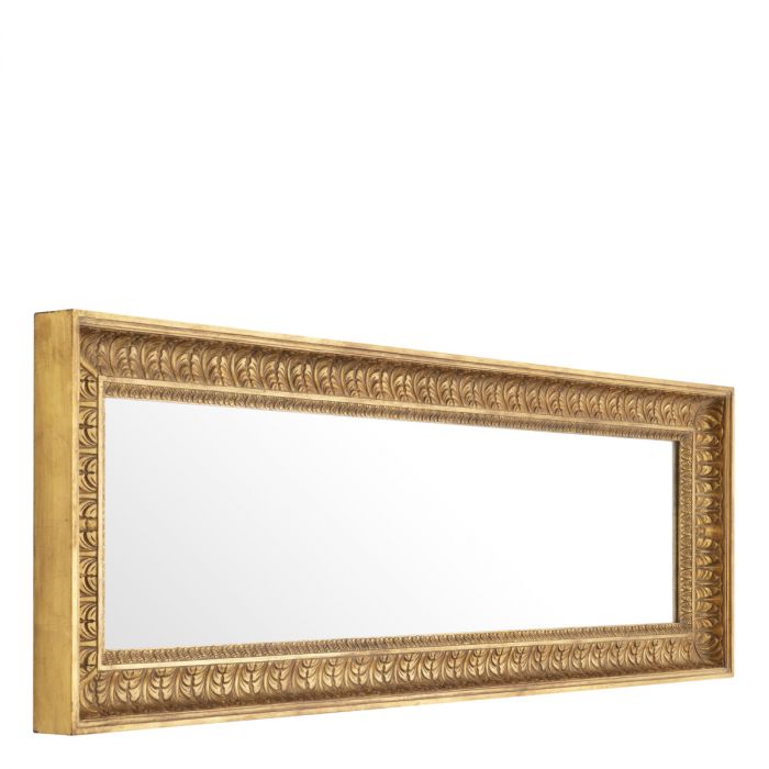 Mirror Sahure L antique gold finish