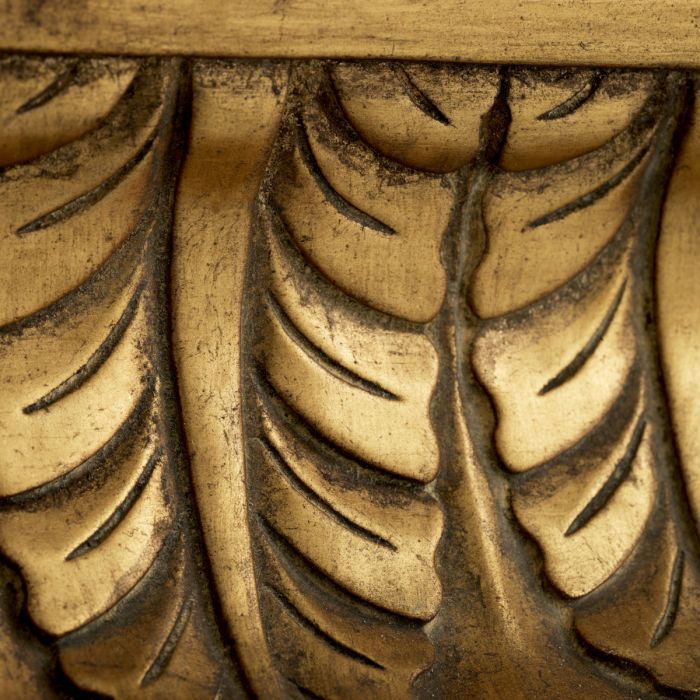 Mirror Sahure L antique gold finish