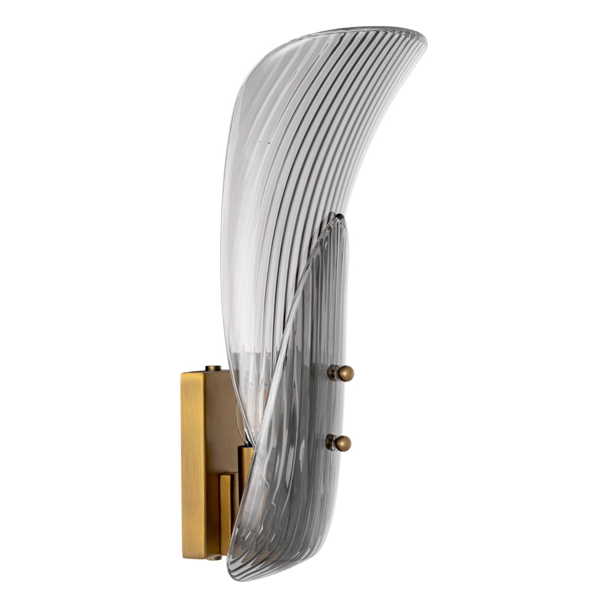 Fluted Glass Wall Lamp Amun | Eichholtzmh.com