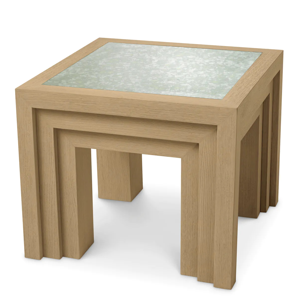 Mirror Square Side Table Metropolitan | Eichholtzmh.com