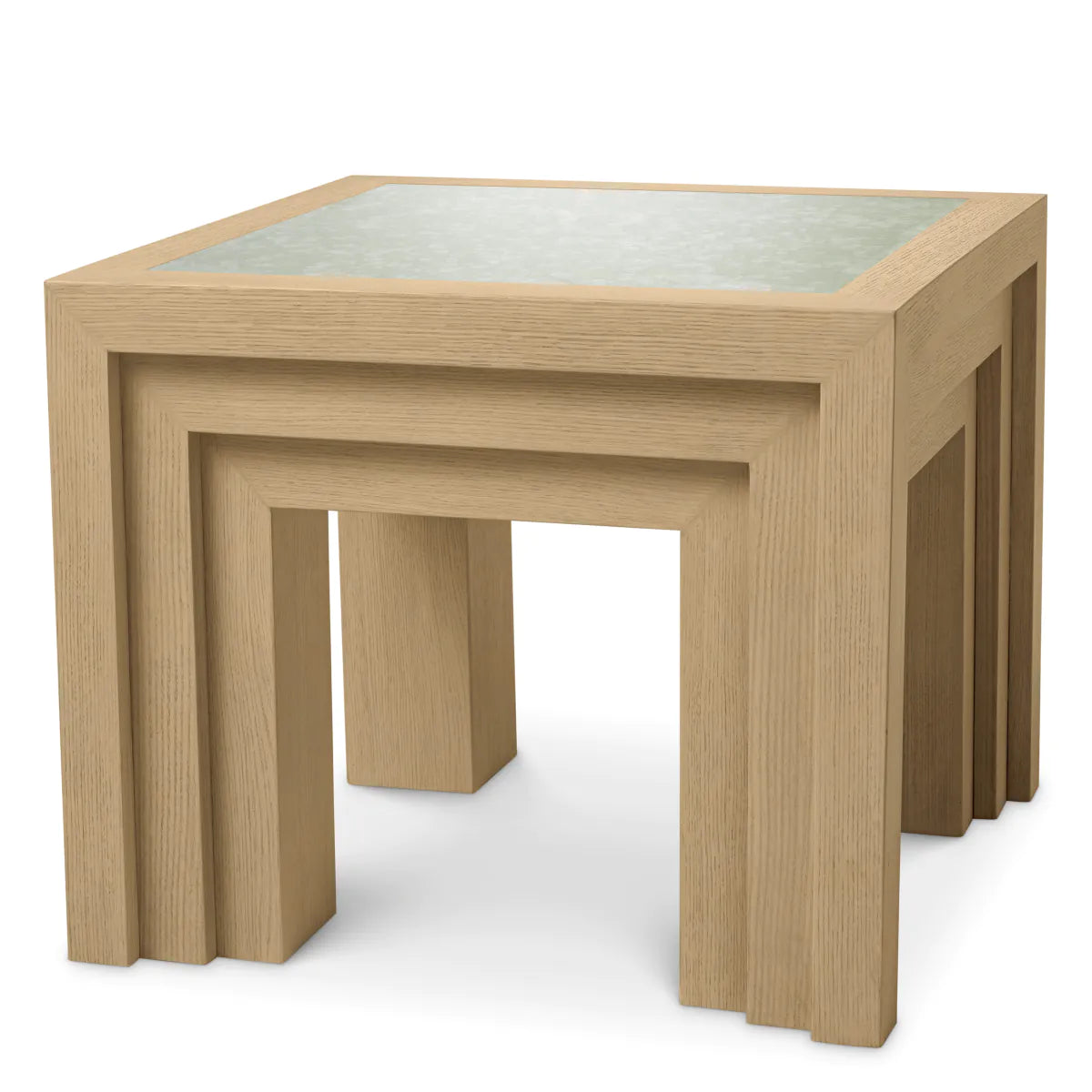 Mirror Square Side Table Metropolitan | Eichholtzmh.com