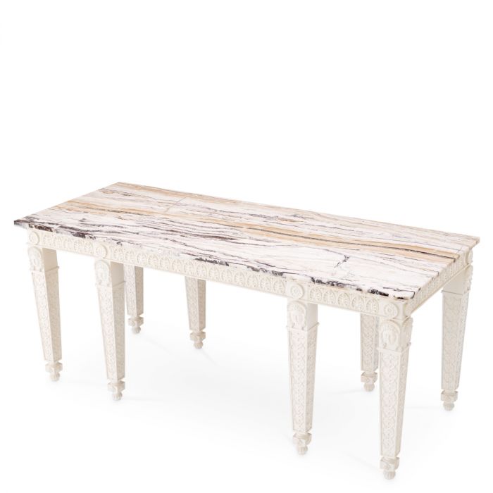 Console Table Croome Court antique white finish