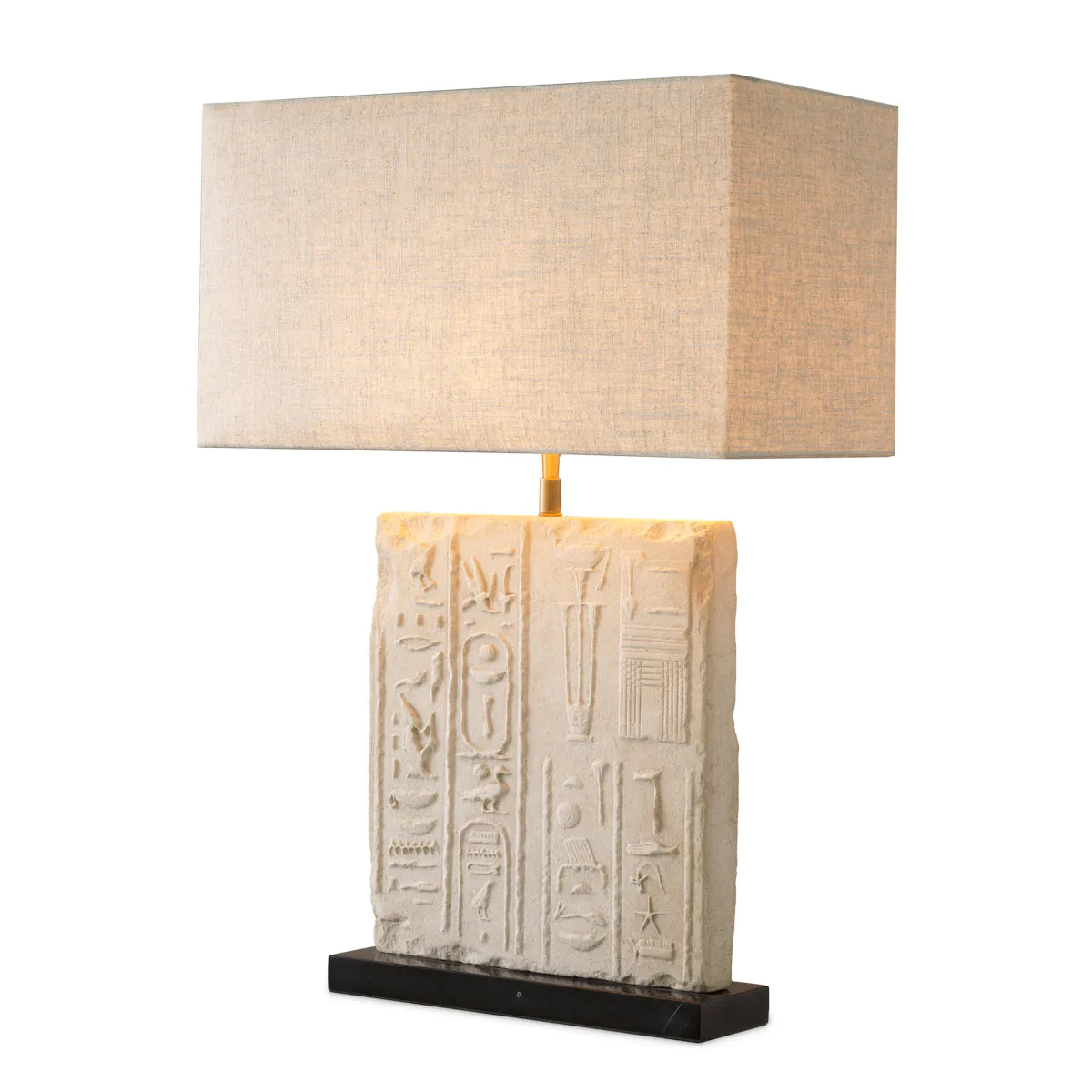 Carved Marble Table Lamp Hathor | Eichholtzmh.com